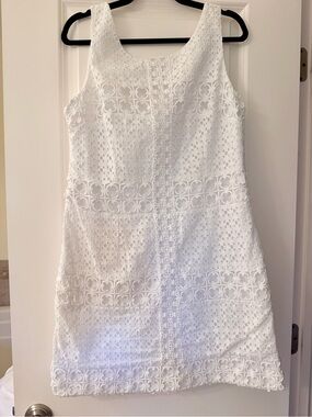 Lilly Pulitzer White Lace Dress